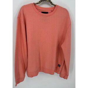 Angelo Litrico Crafted Goods Mens Coral Crewneck Sweatshirt